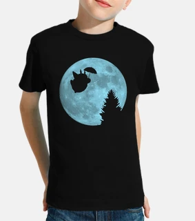 i totoro volare sotto la luna