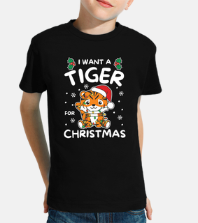 I Want A Tiger For Christmas Sweet Tige