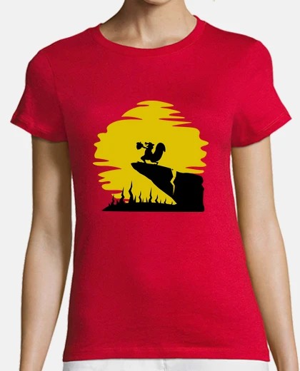 T-shirt ice age king - t-shirt donna