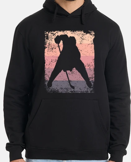 Sudadera ice hockey player vintage ice hockey