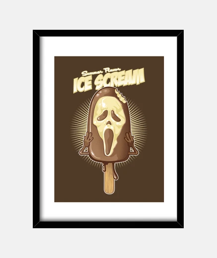 Framed ice scream