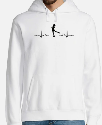 Ice skater figure skating ice skating hoodie tostadora