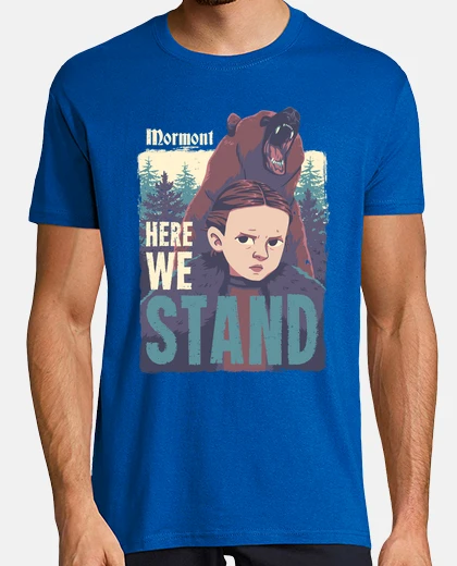 Tee-shirt ici nous sommes - lyanna mormont