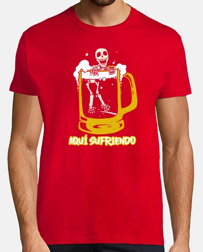 Tee-shirt ici souffrant