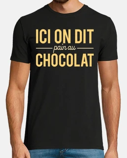 Tee shirt ici on best sale dit chocolatine