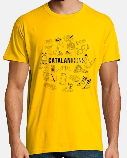 T-shirt icon catalano s 20