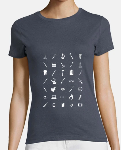 T-shirt icone of odontoiatria
