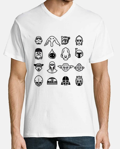 Tee-shirt icônes classiques star wars
