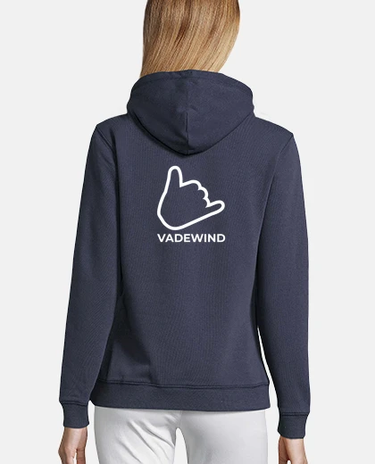 Sudadera icono Vadewind blanco