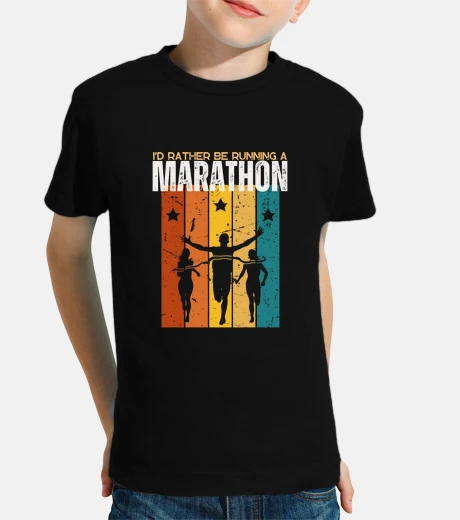 Kids Id Rather Be Running A Marathon Funny