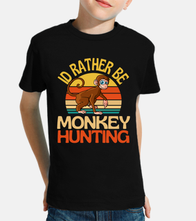 id rather be monkey hunting cute awesom