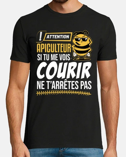 Camiseta idea de regalo de abeja de atención api