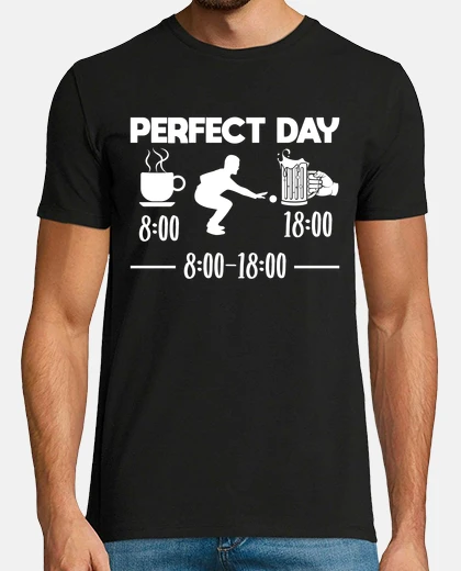 Camiseta idea de regalo de deporte de petanca hu
