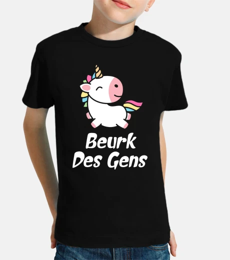Ropa idea de regalo de unicornio niña gracio