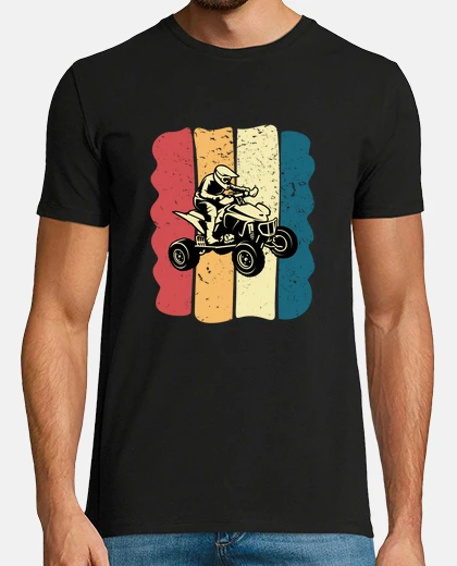 Camiseta idea de regalo vintage para hombre quad