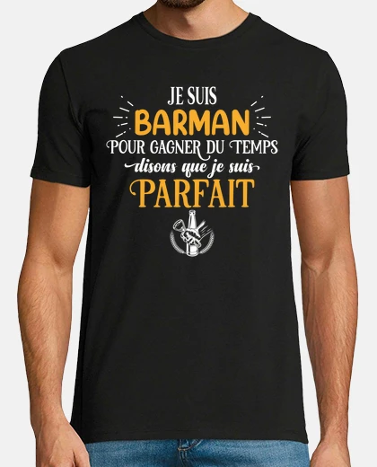T-shirt idea regalo aziendale barista cameriere