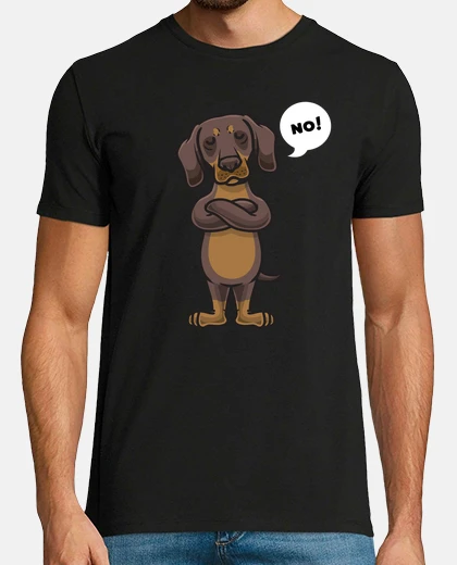 T-shirt idea regalo divertente cane bassotto di
