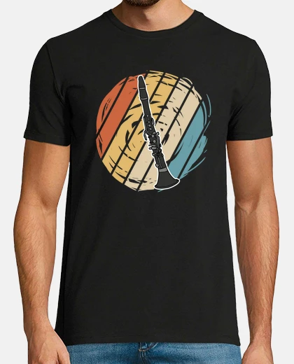 T-shirt idea regalo for clarinetto for men