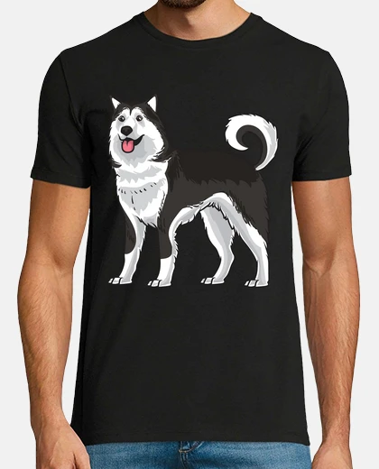 T-shirt idea regalo per cani alaskan malamute