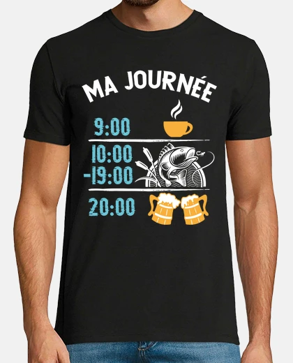 T-shirt idea regalo pescatore umorismo pesca