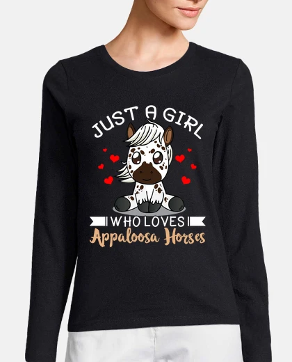 Tee-shirt idée cadeau cheval appaloosa