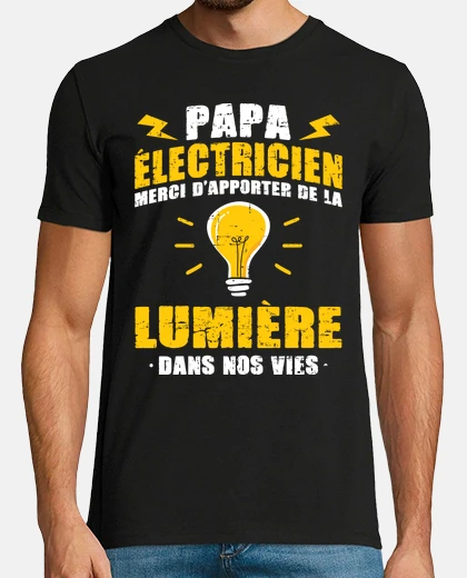 Tee-shirt Idee cadeau papa humour fete des peres