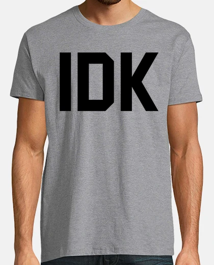 Tee-shirt idk noir