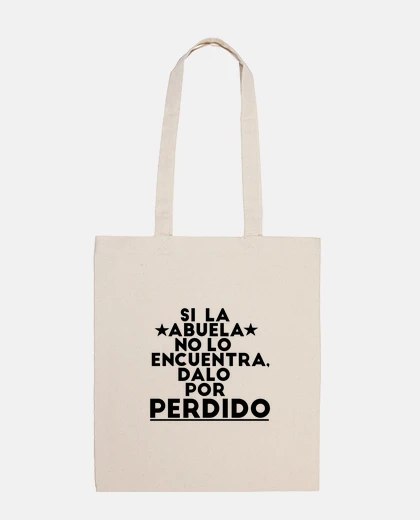 Bag if grandma can&#39;t find it...