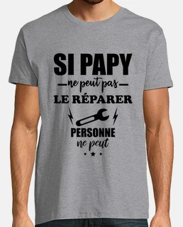 T shirt papy discount bricoleur