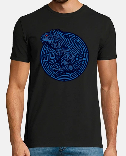 Tee-shirt iguane ancien