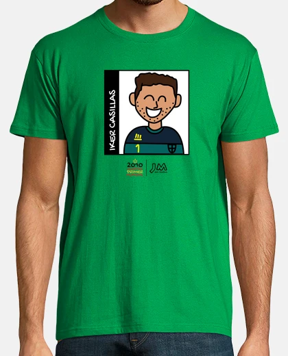 Tee-shirt iker casillas - 2010 notre première coupe du monde