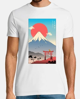 ikigai in mt. fuji shirt mens