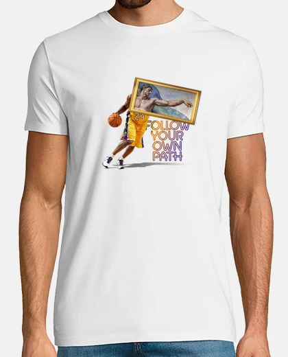 T-shirt il basket incontra michelangelo