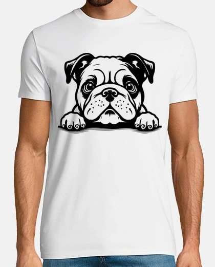 T-shirt Il bulldog francese è trendy ed elegant