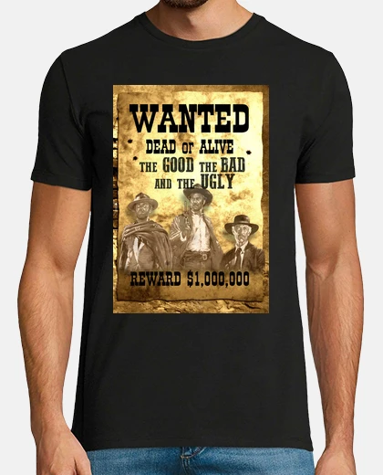T-shirt il buono il cattivo  il brutto