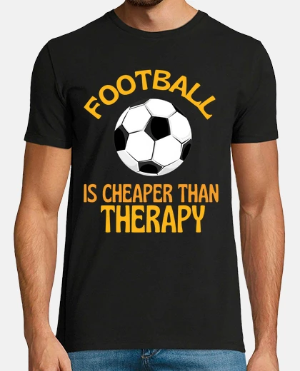 T-shirt il calcio è la mia terapia