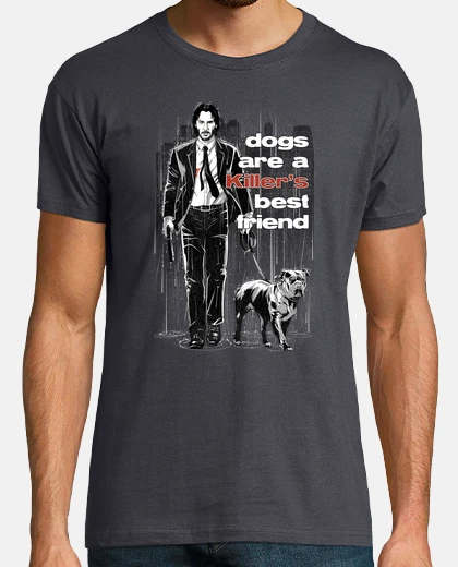 T-shirt il cane è il migliore amico di un ase s