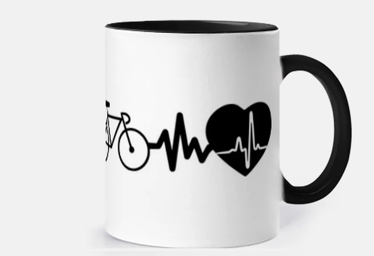 Tazza il ciclismo è vita il ciclismo il cicli