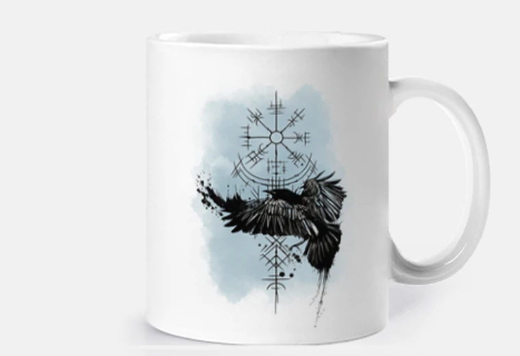 Tazza il corvo di odino