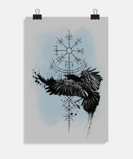 Poster il corvo di odino