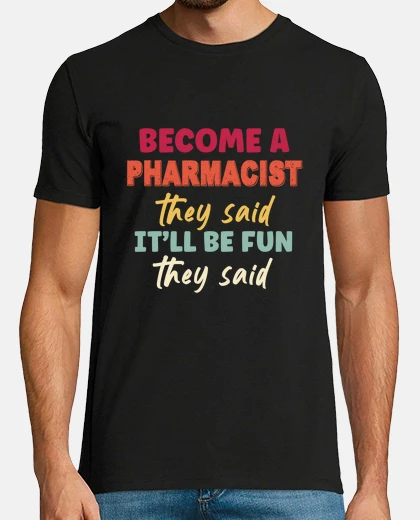 T-shirt il farmacista diventerà divertente hann