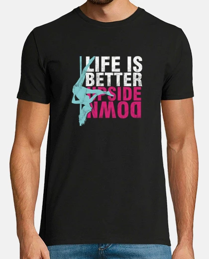 T-shirt il fitness dei ballerini di pole dance muove la vita è meglio un regalo divertente sottosopra