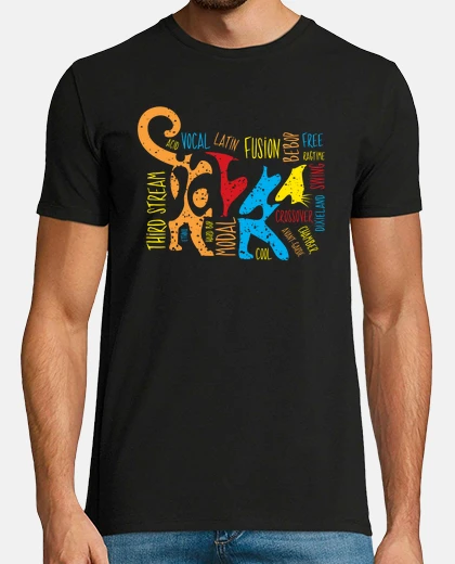 T-shirt il gatto del jazz