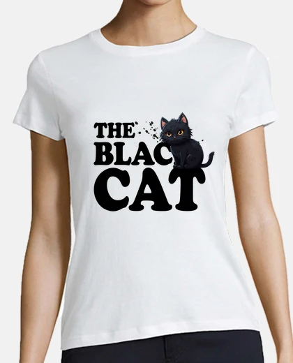 T-shirt il gattoto nero