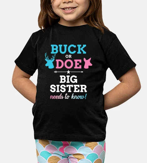 Abbigliamento il genere rivela buck o sorellina baby