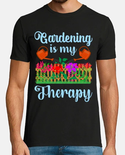 T-shirt il giardinaggio è la mia terapia