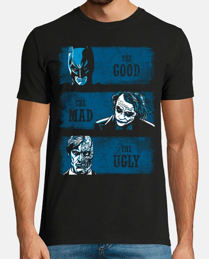 T-shirt il good il mad e il ugly