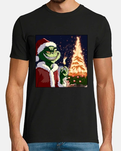 T-shirt il Grinch che brutta vita