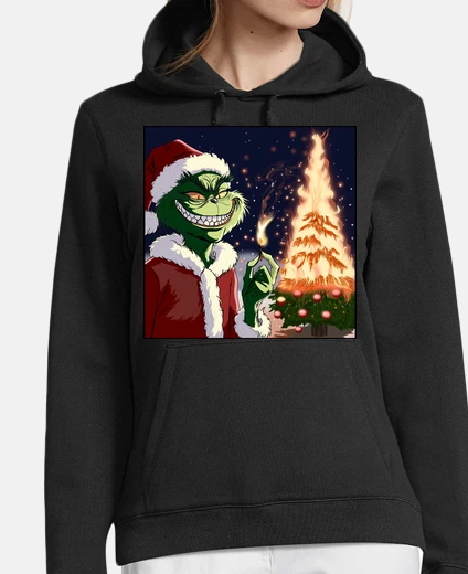 Felpa il Grinch che brutta vita