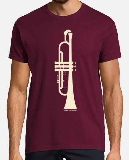 T-shirt il jazz è la via d'uscita (h)